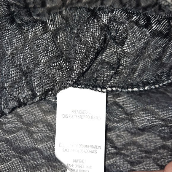 My Michelle Monochrome Long Sleeve Dress - Picture 10 of 11